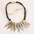 Fashion Alloy Collar Necklace Tassel Necklace Design